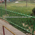 Декоративный и защитный забор с пластиковым покрытием